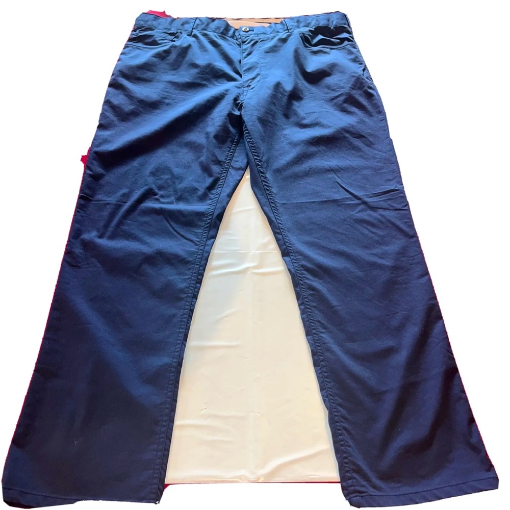 Polo GOLF Ralph Lauren BLUE pants 38/30 Tailored fit Cotton stretch Twill chinos